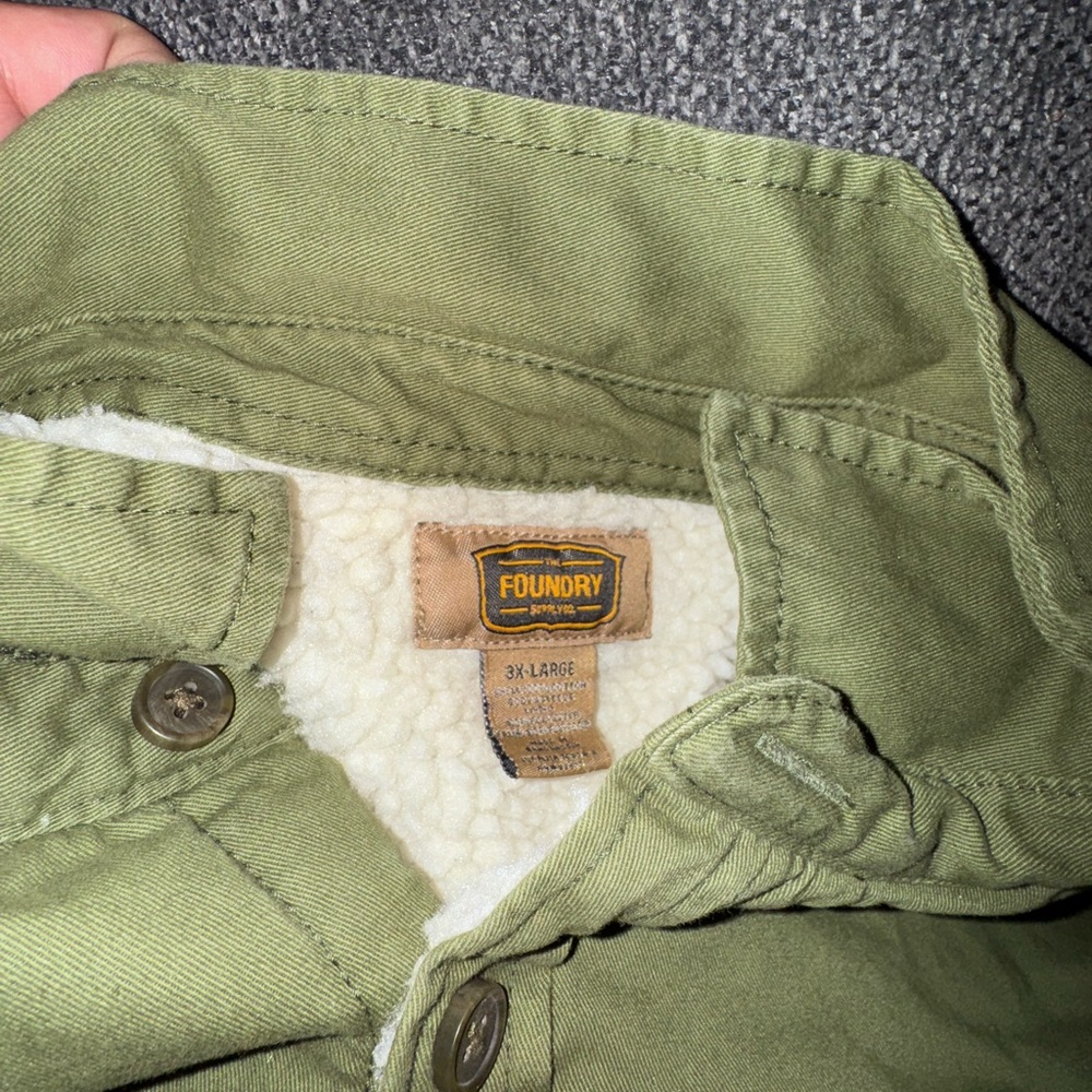 Sherpa Green Jacket Foundry